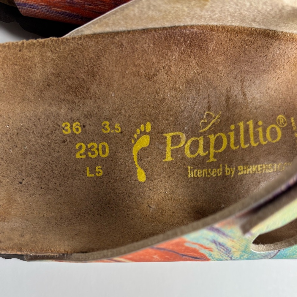 Birkenstock Papillio Florida Ladies Sandals Multi Color Size 5 US - Picture 11 of 12